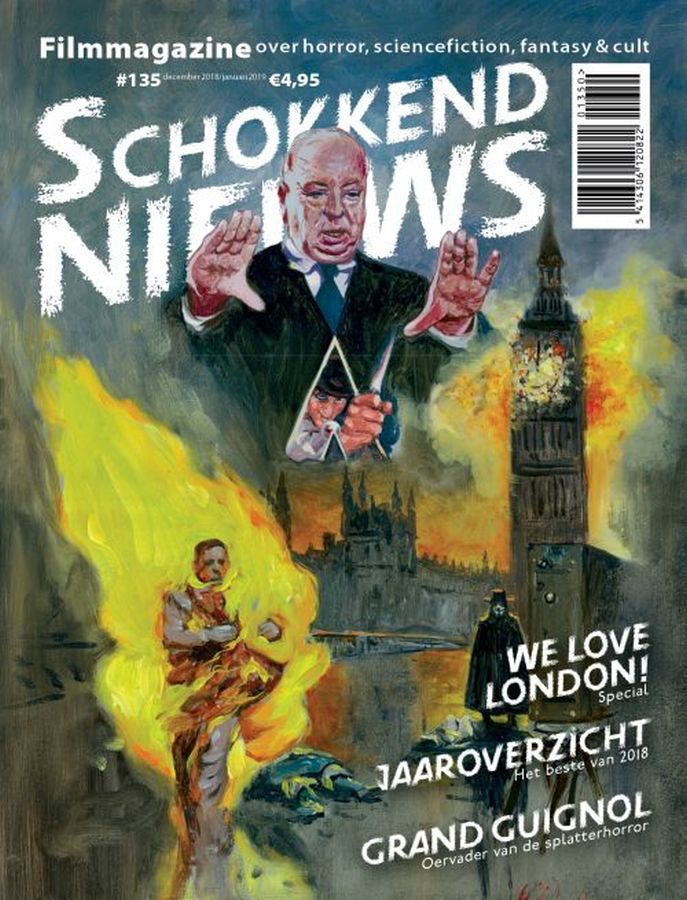 SCHOKKEND NIEUWS magazine side cover Issue 135  December 2018/ January 2019 