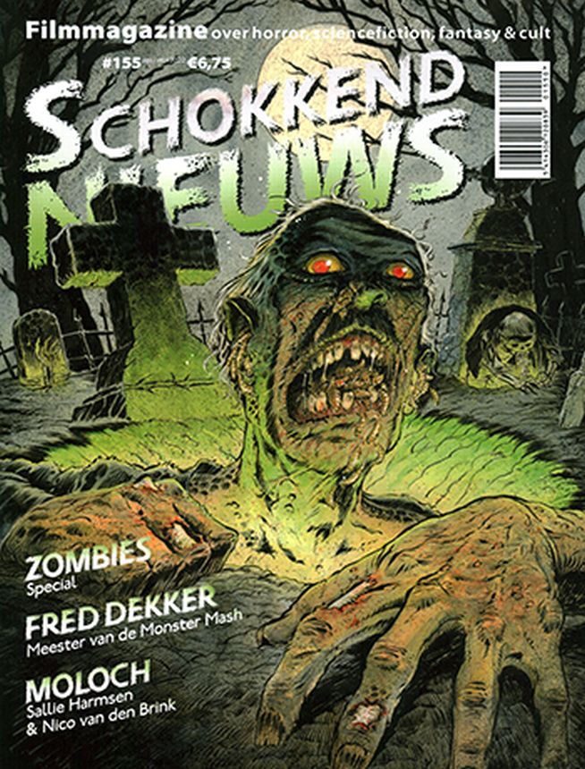 SCHOKKEND NIEUWS magazine side cover Issue 155  March/April 2022