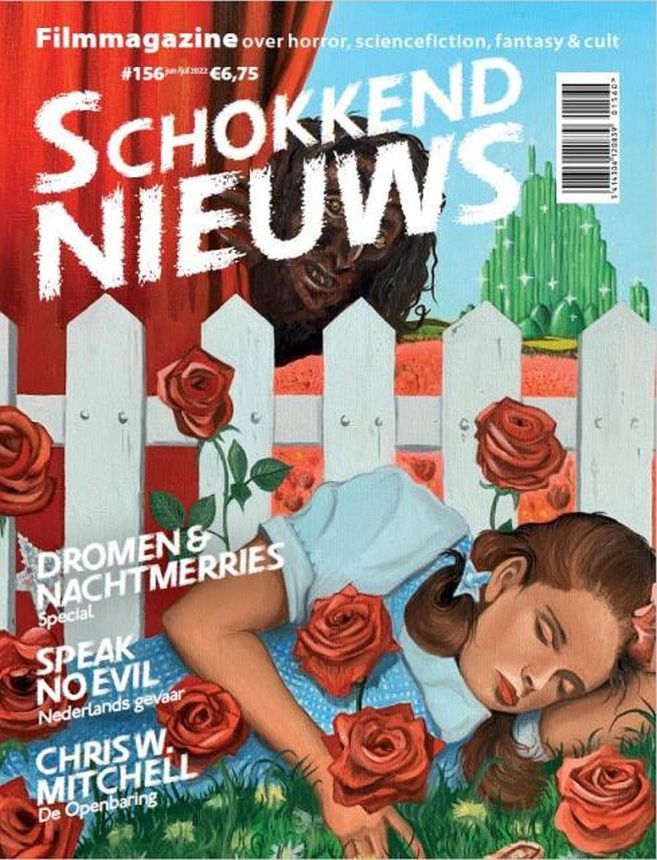 SCHOKKEND NIEUWS magazine side cover Issue 156  May/June 2022
