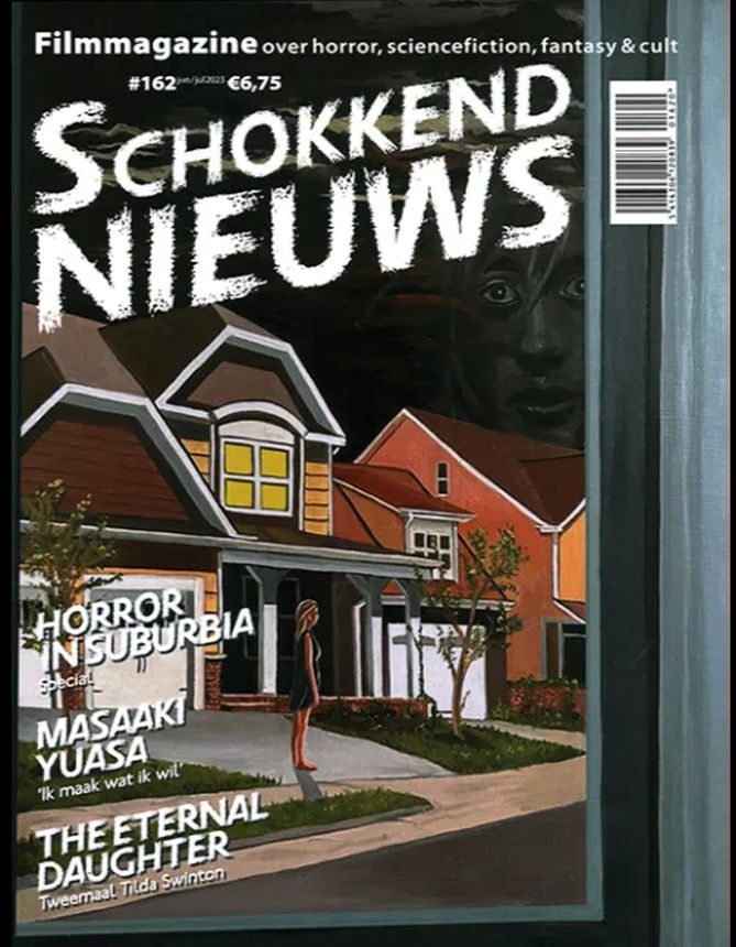 SCHOKKEND NIEUWS magazine side cover Issue 162  June/July 2023