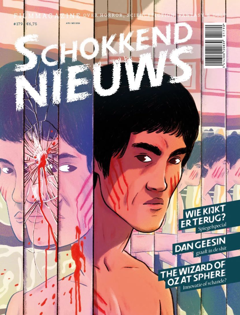 SCHOKKEND NIEUWS magazine side cover Issue 179   2026