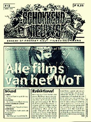 SCHOKKEND NIEUWS magazine side cover Issue 12 April 1994