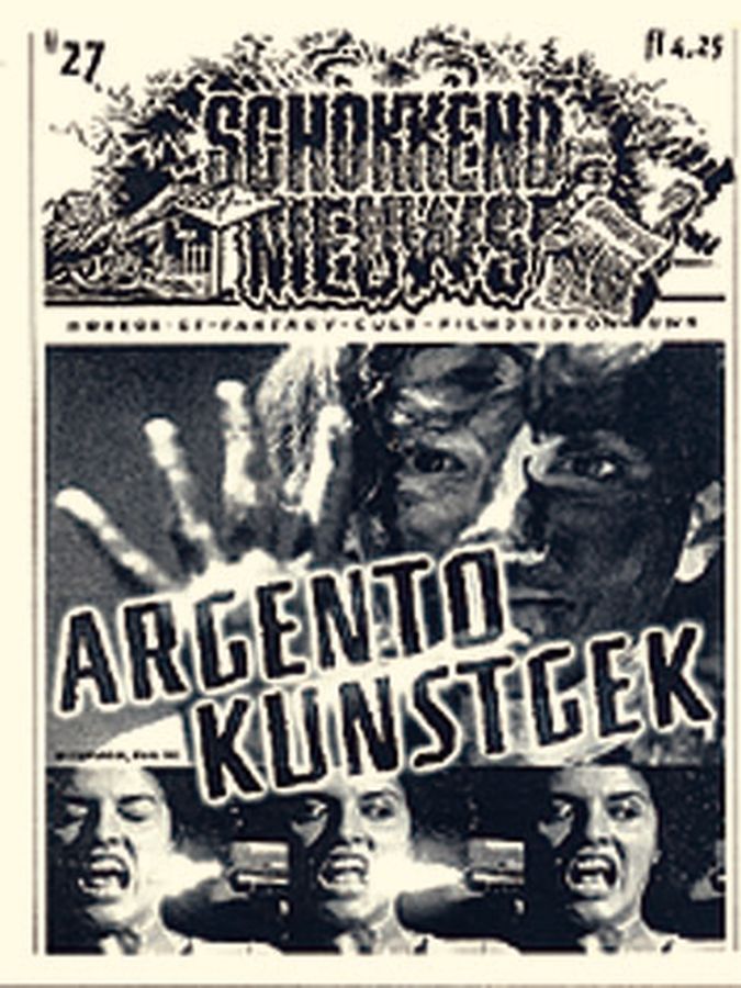 SCHOKKEND NIEUWS magazine side cover Issue 27 December 1996