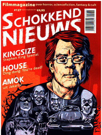 SCHOKKEND NIEUWS magazine side cover Issue 127 August/September 2017