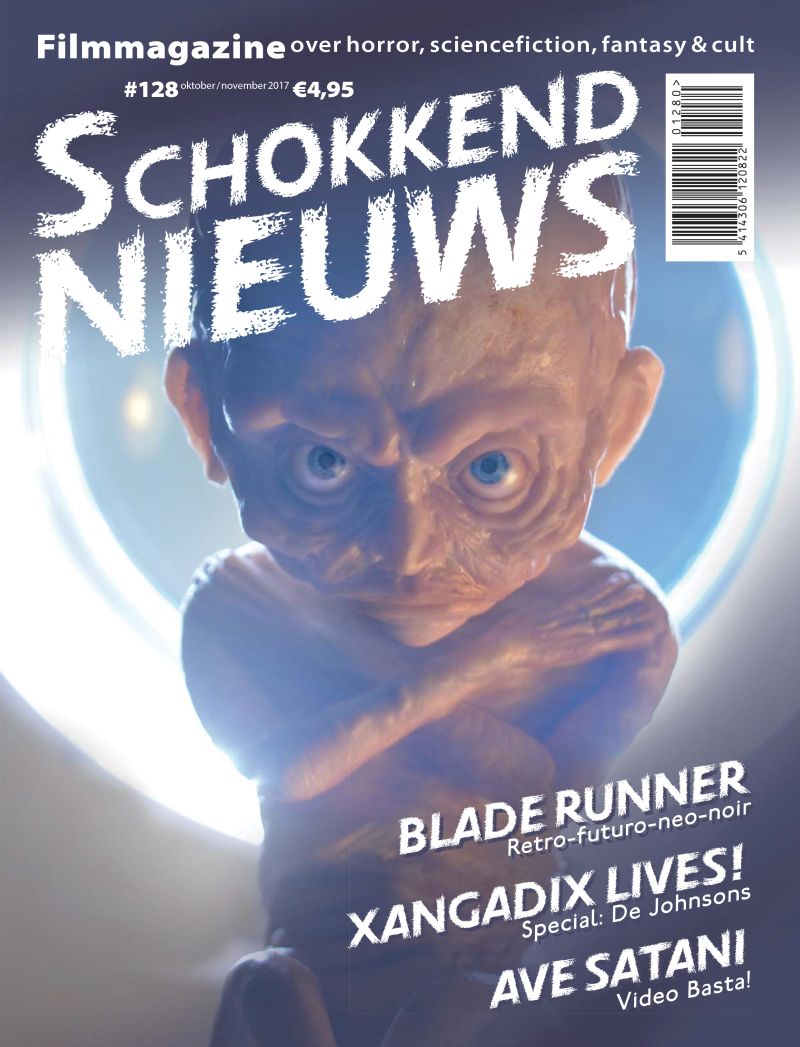 SCHOKKEND NIEUWS magazine side cover Issue 128  October/November 2017