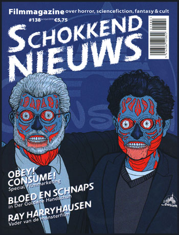 SCHOKKEND NIEUWS magazine side cover Issue 138  June/July 2019