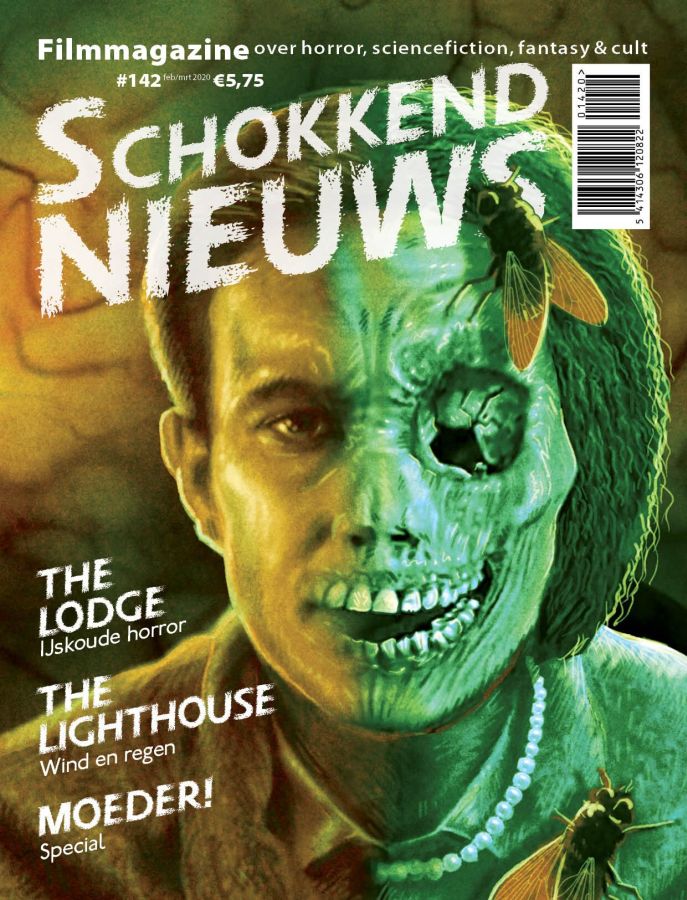 SCHOKKEND NIEUWS magazine side cover Issue 142  February 2020