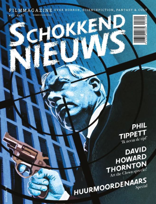 SCHOKKEND NIEUWS magazine side cover Issue 171  December 2024/ January 2025 