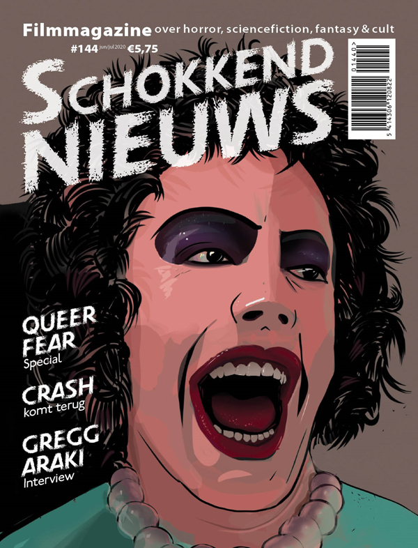 SCHOKKEND NIEUWS magazine side cover Issue 144  June/July 2020