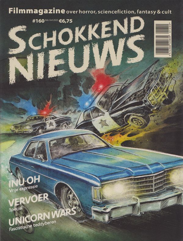SCHOKKEND NIEUWS magazine side cover Issue 160  February/March 2023
