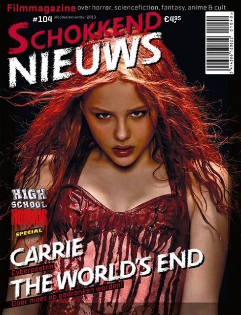 SCHOKKEND NIEUWS magazine side cover Issue 104 October/November 2013