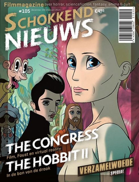 SCHOKKEND NIEUWS magazine side cover Issue 105 December 2013