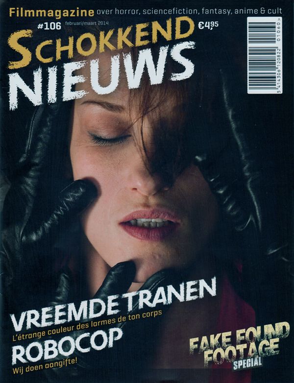 SCHOKKEND NIEUWS magazine side cover Issue 106 February/March 2014