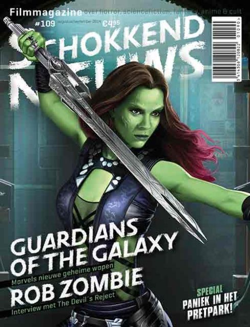 SCHOKKEND NIEUWS magazine side cover Issue 109 August/September 2014
