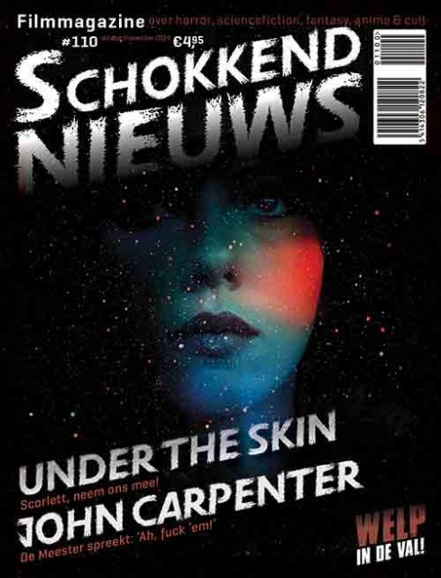 SCHOKKEND NIEUWS magazine side cover Issue 110 October/November 2014