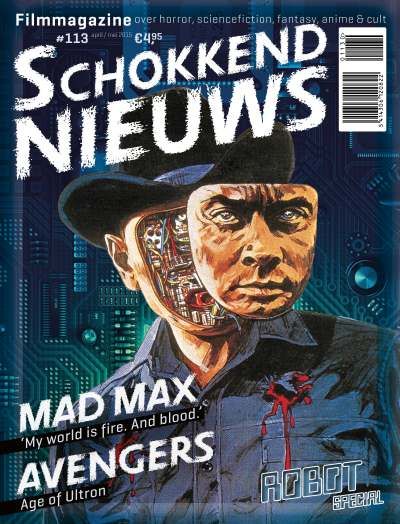 SCHOKKEND NIEUWS magazine side cover Issue 113 April/May 2015