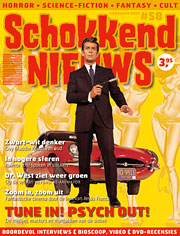SCHOKKEND NIEUWS magazine side cover Issue 58  2003