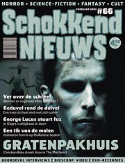 SCHOKKEND NIEUWS magazine side cover Issue 66  2005