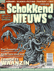 SCHOKKEND NIEUWS magazine side cover Issue 70  2006
