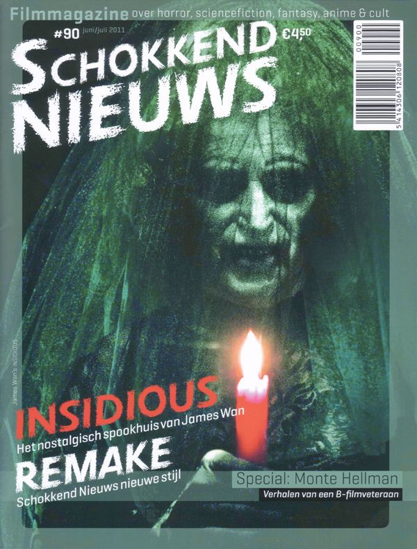 SCHOKKEND NIEUWS magazine side cover Issue 90 June/July 2011