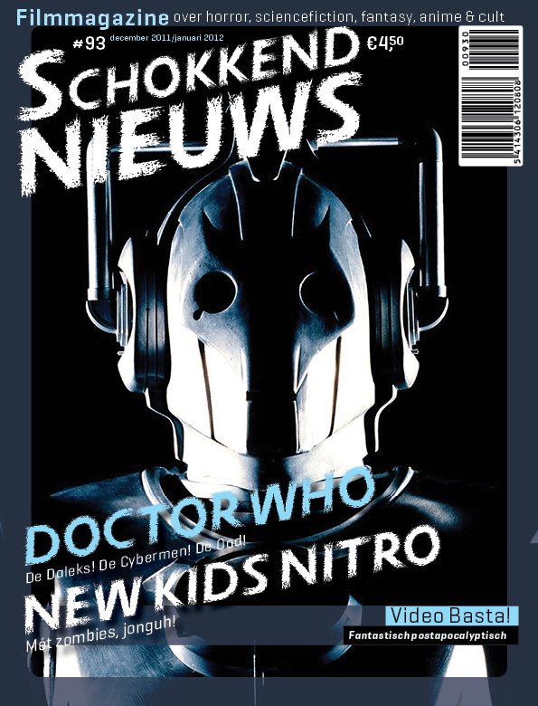 SCHOKKEND NIEUWS magazine side cover Issue 93 December 2011