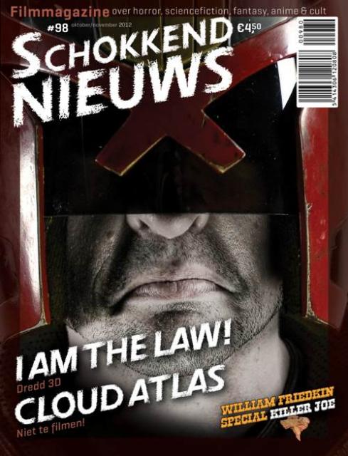 SCHOKKEND NIEUWS magazine side cover Issue 98 October/November 2012