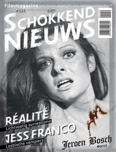 SCHOKKEND NIEUWS magazine side cover Issue 115 August/September 2015