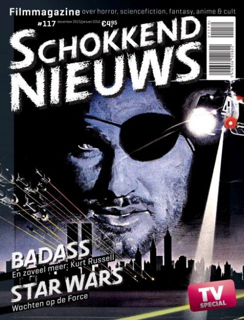 SCHOKKEND NIEUWS magazine side cover Issue 117 December 2015