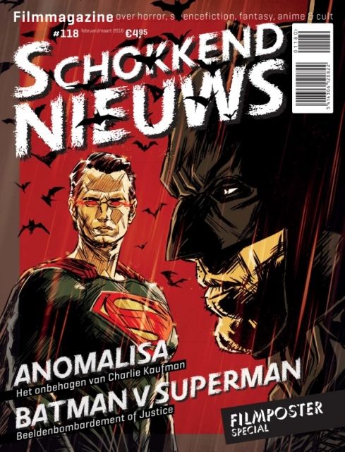 SCHOKKEND NIEUWS magazine side cover Issue 118 February/March 2016