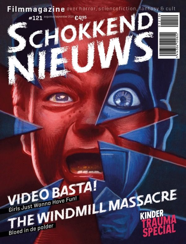 SCHOKKEND NIEUWS magazine side cover Issue 121 August/September 2016