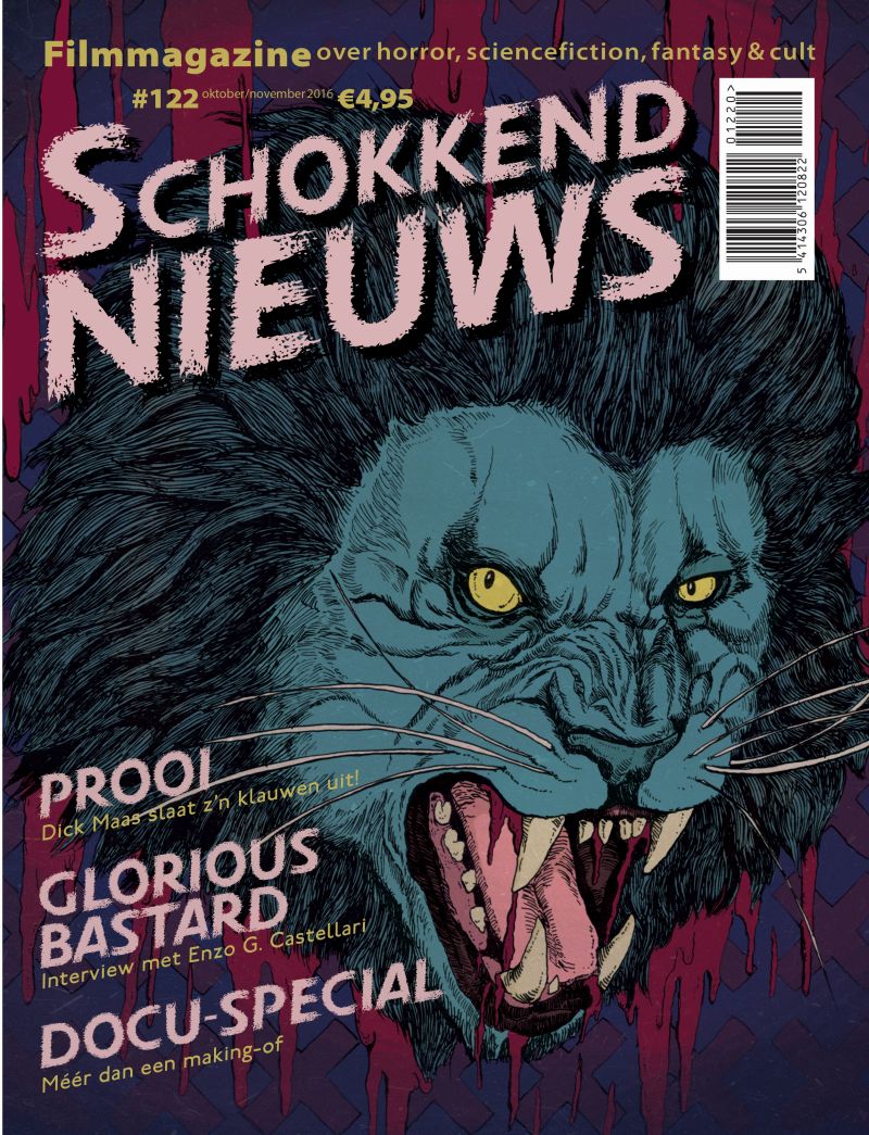 SCHOKKEND NIEUWS magazine side cover Issue 122 October/November 2016