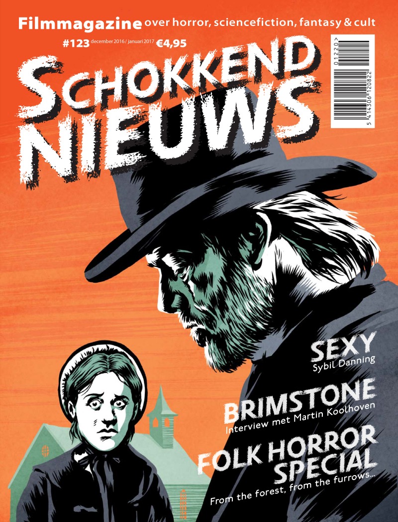 SCHOKKEND NIEUWS magazine side cover Issue 123 December 2016