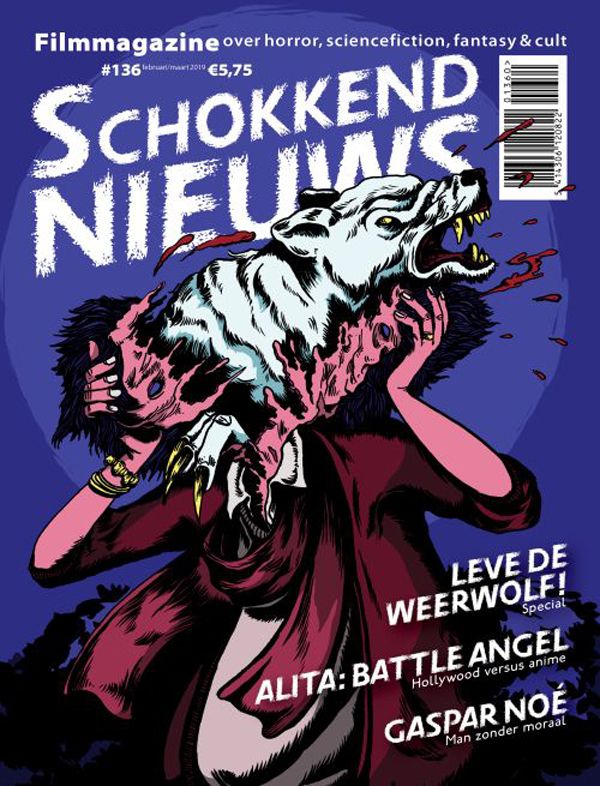 SCHOKKEND NIEUWS magazine side cover Issue 136  February/March 2019