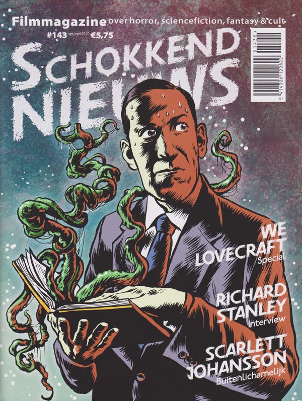 SCHOKKEND NIEUWS magazine side cover Issue 143  April/May 2020