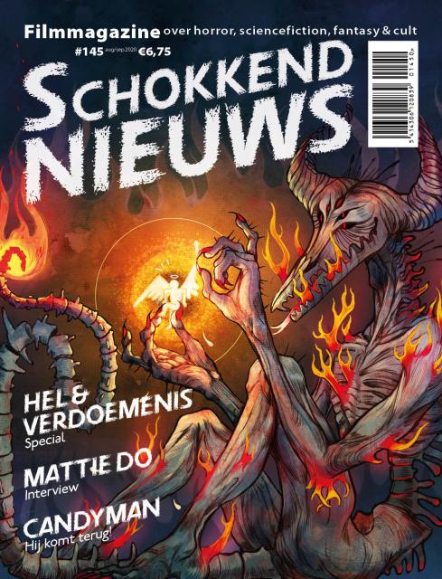 SCHOKKEND NIEUWS magazine side cover Issue 145  July/August 2020