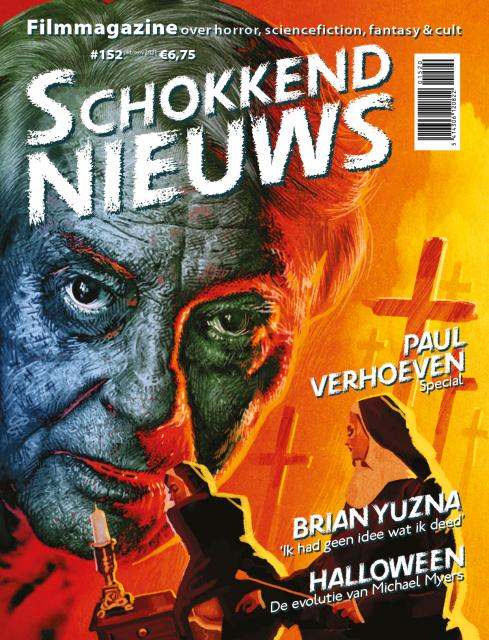 SCHOKKEND NIEUWS magazine side cover Issue 152  October/November 2021