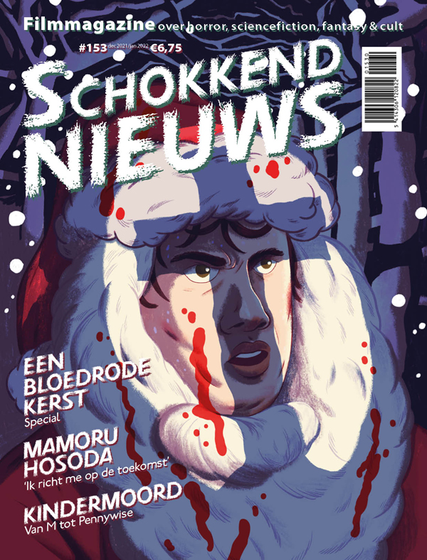 SCHOKKEND NIEUWS magazine side cover Issue 153  December 2021/ January 2022 