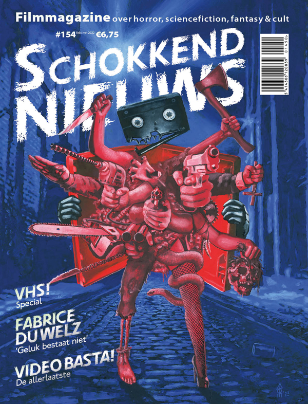 SCHOKKEND NIEUWS magazine side cover Issue 154  February/March 2022