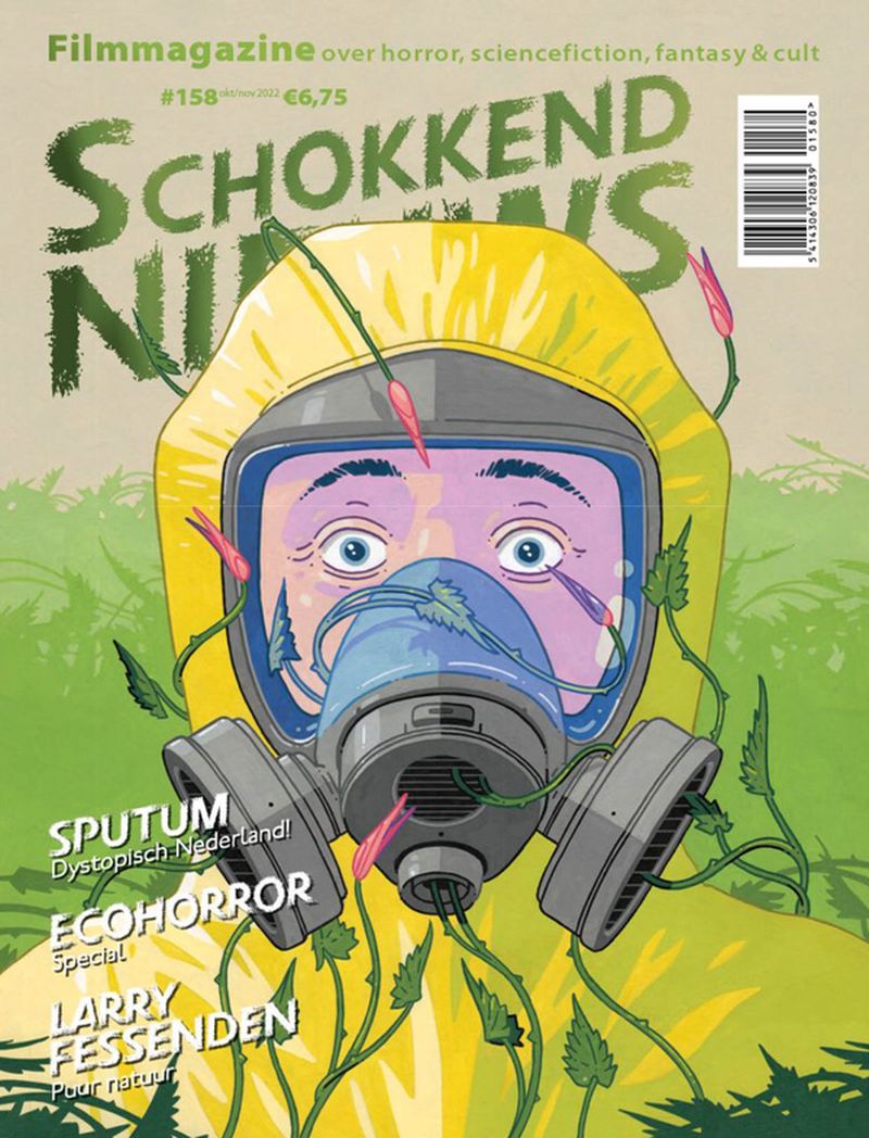 SCHOKKEND NIEUWS magazine side cover Issue 158  October/November 2022