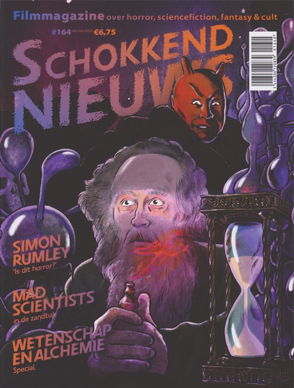 SCHOKKEND NIEUWS magazine side cover Issue 164  October/November 2023