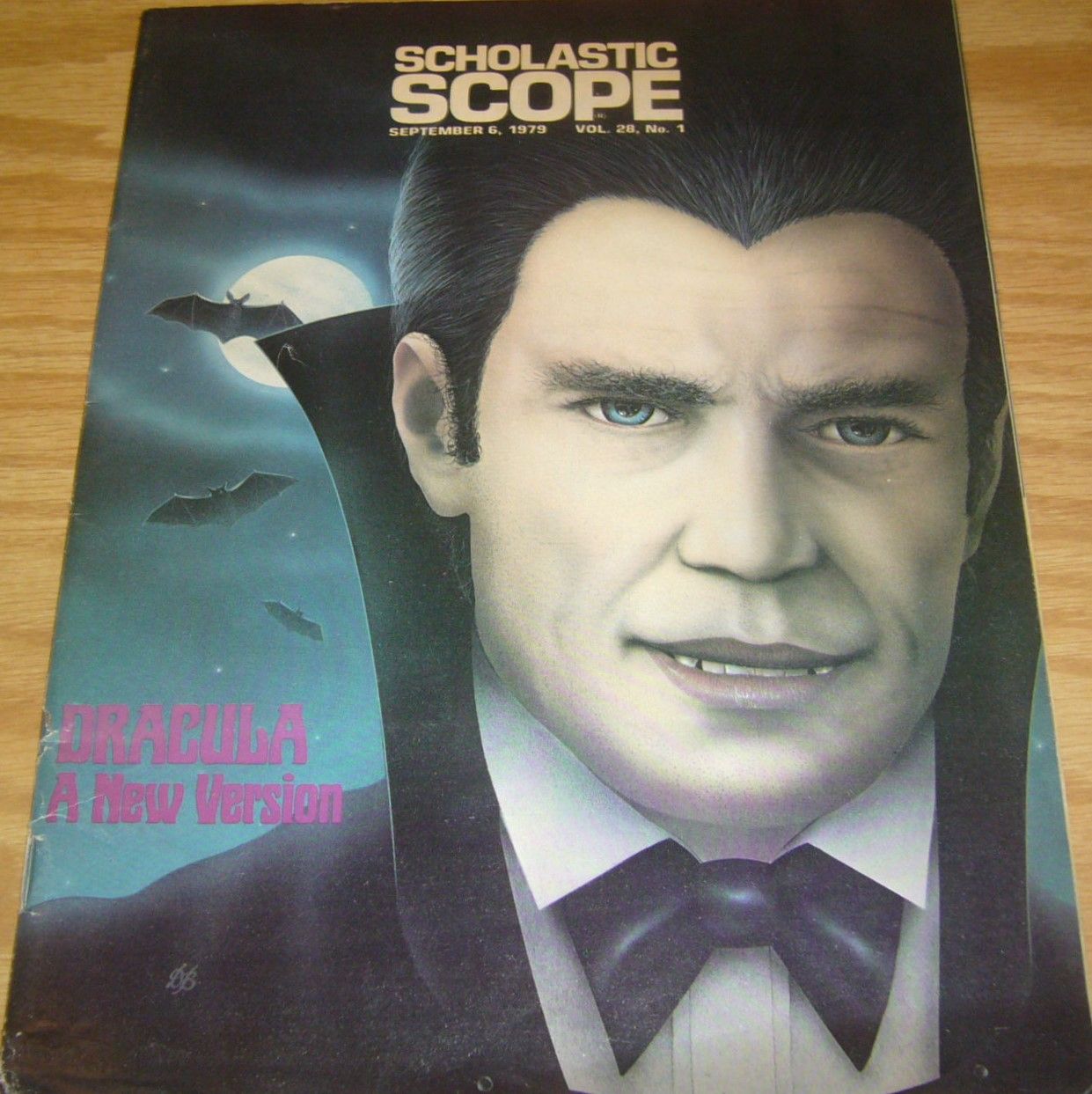 SCHOLASTIC SCOPE magazine side cover 6 September 1979