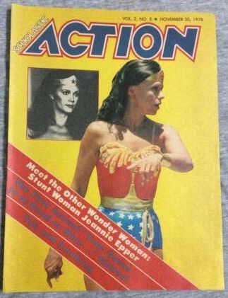SCHOLASTIC ACTION magazine side cover  Vol 2 No  5 30 November 1978
