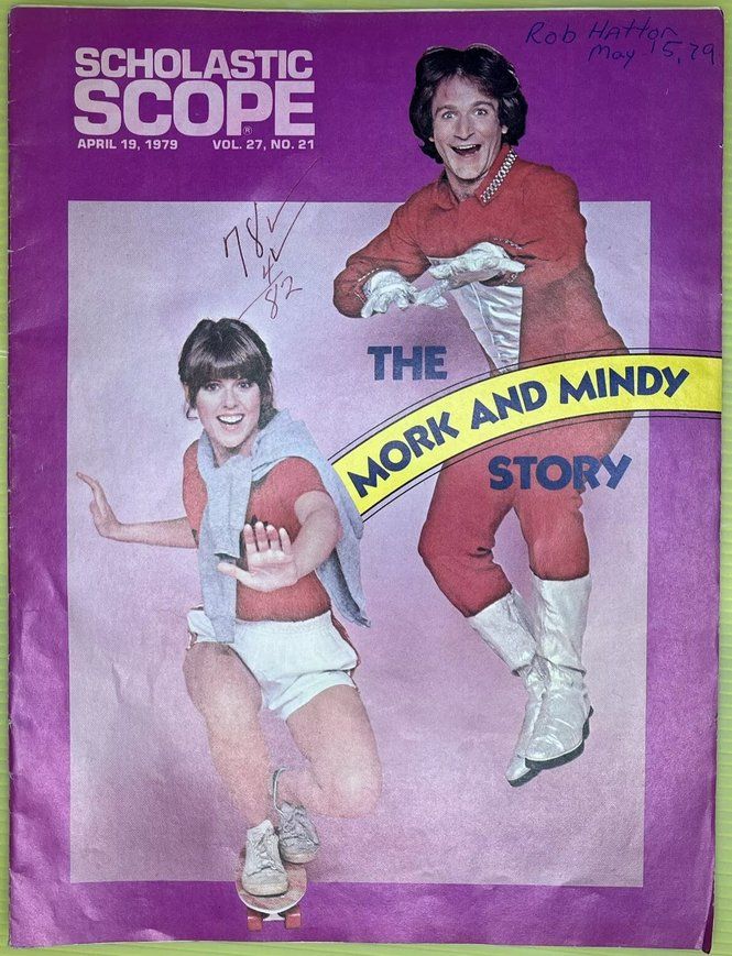 SCHOLASTIC SCOPE magazine side cover 19 April 1979