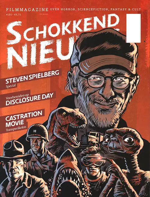 SCHOKKEND NIEUWS magazine cover Issue 180   2026