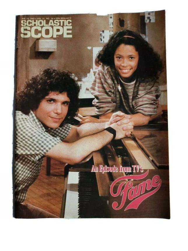 SCHOLASTIC SCOPE magazine side cover 18 February 1983
