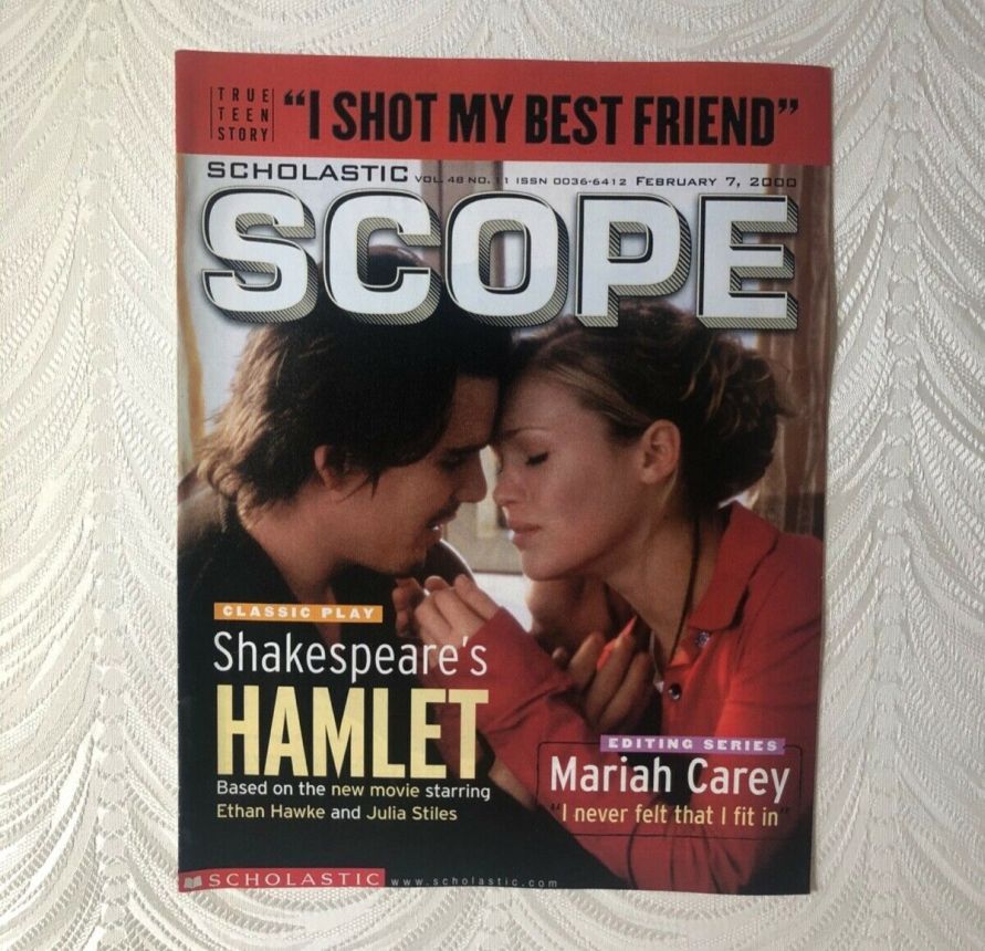 SCHOLASTIC SCOPE magazine side cover 7 February 2000