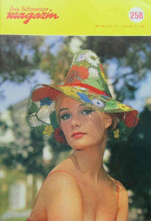 SCHWEIZER MAGAZIN |DAS magazine side cover Issue 258   1965