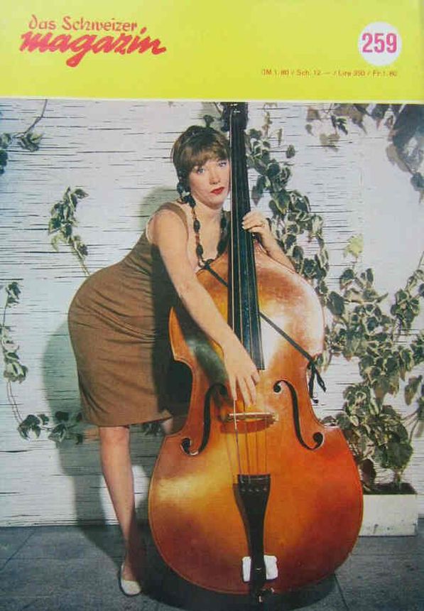SCHWEIZER MAGAZIN |DAS magazine side cover Issue 259   1965