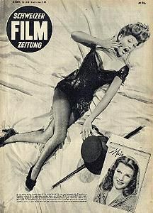 SCHWEIZER FILM magazine side cover June 1945