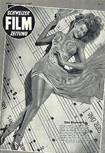 SCHWEIZER FILM magazine side cover January 1946
